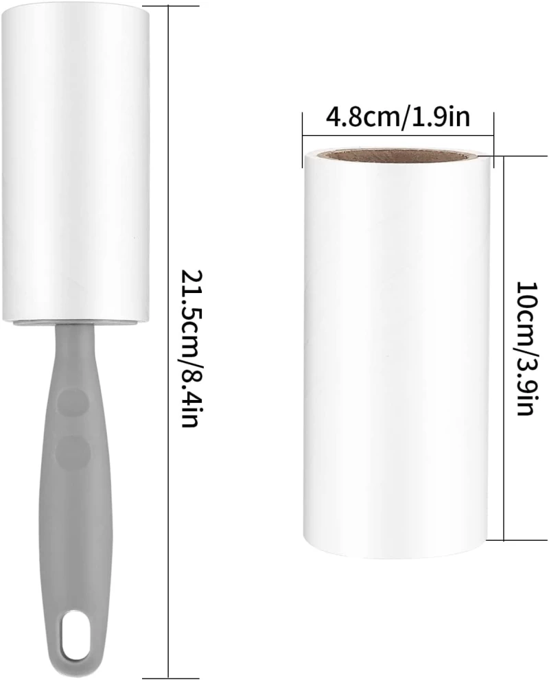 ROULEAU ADHESIF NETTOYANT + 1 RECHARGE GRATUITE