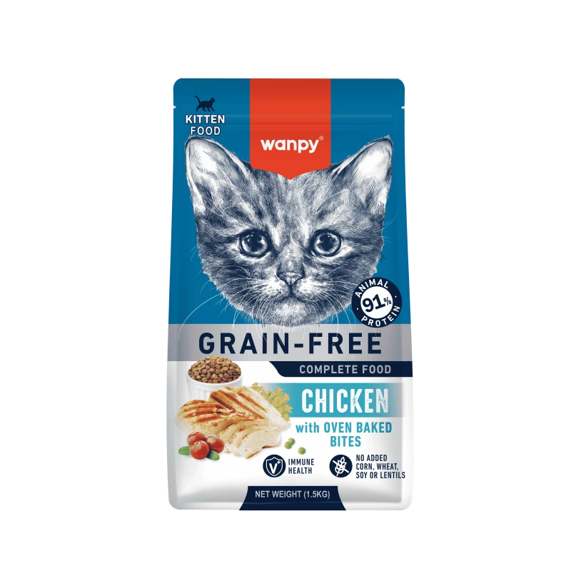 WANPY CHATON AU SAUMON 1.5KG