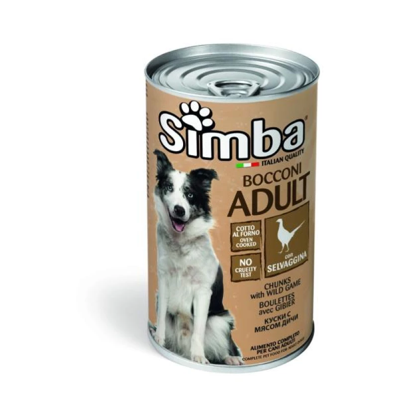 SIMBA DOG BOCCONI SELVAGGINA 1.230 Kg