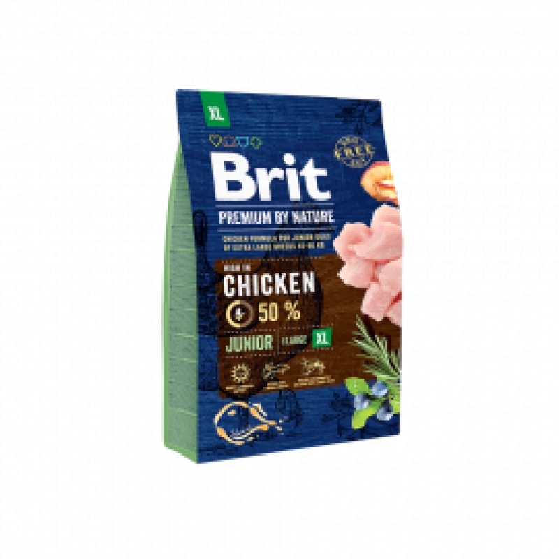 Brit Premium by Nature Junior XL au Poulet 3 kg