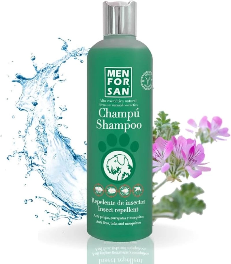 Shampoing pour Chien Répulsif à la Citronelle 300ML