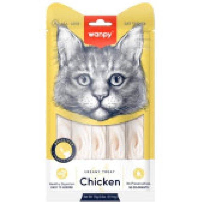 WANPY CREAMY SNACK POULET PACK*5