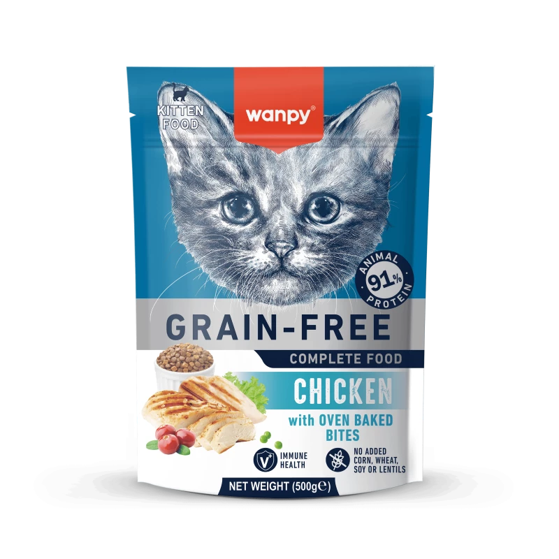 WANPY CHATON AU POULET 500GR