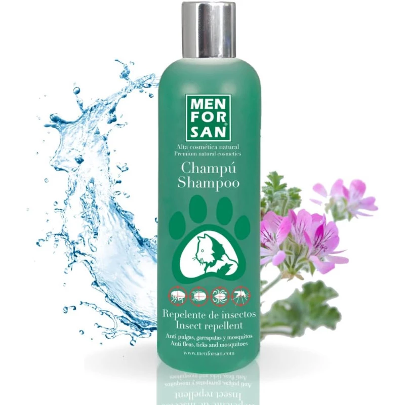 Shampoing Pour Chat Répulsif à la Citronnelle 300ML