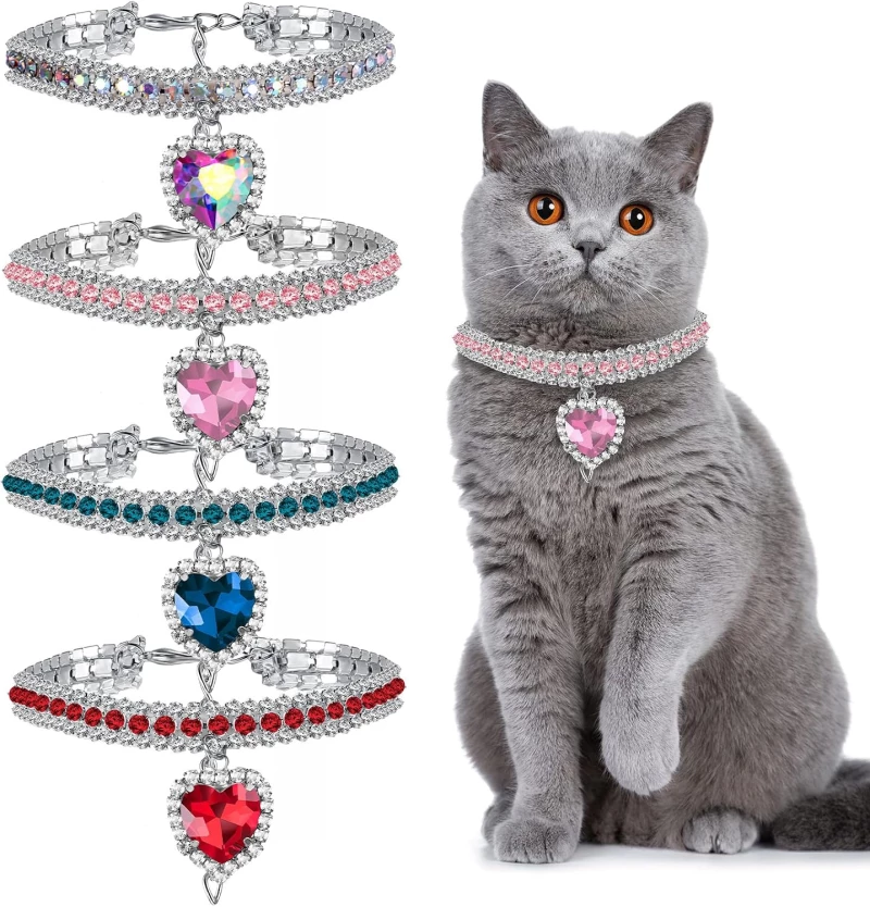 COLLIER DIAMOND POUR CHAT