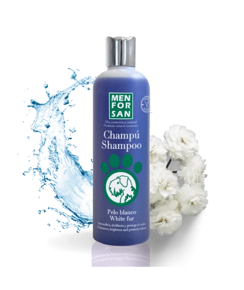 Shampoing pour Chien à Poil Blanc 300ml
