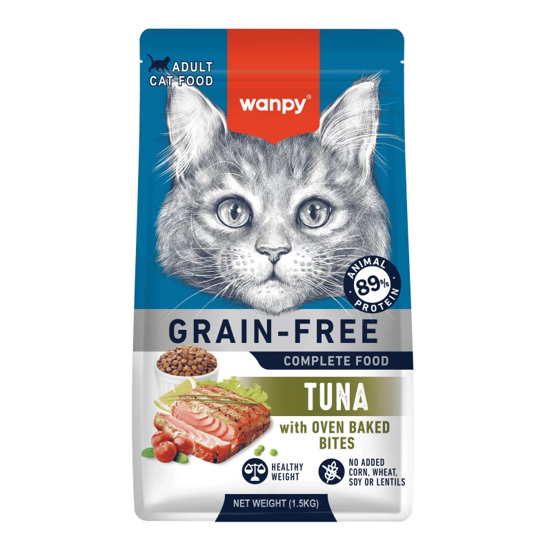 WANPY CHAT ADULTE AU THON 1.5KG