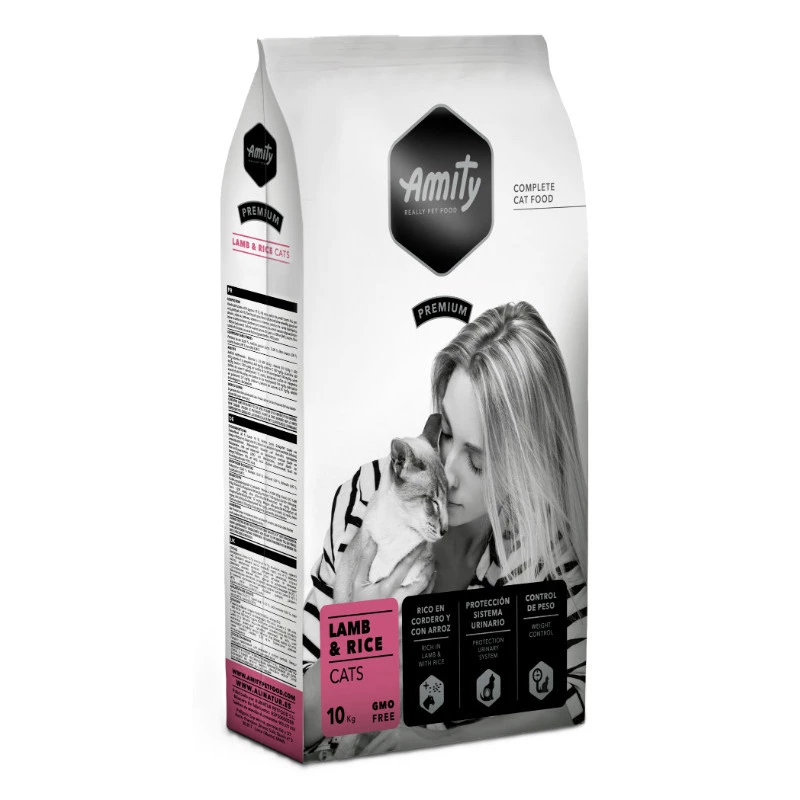 AMITY PREMIUM CHAT STERILISEE LAMB 10KG