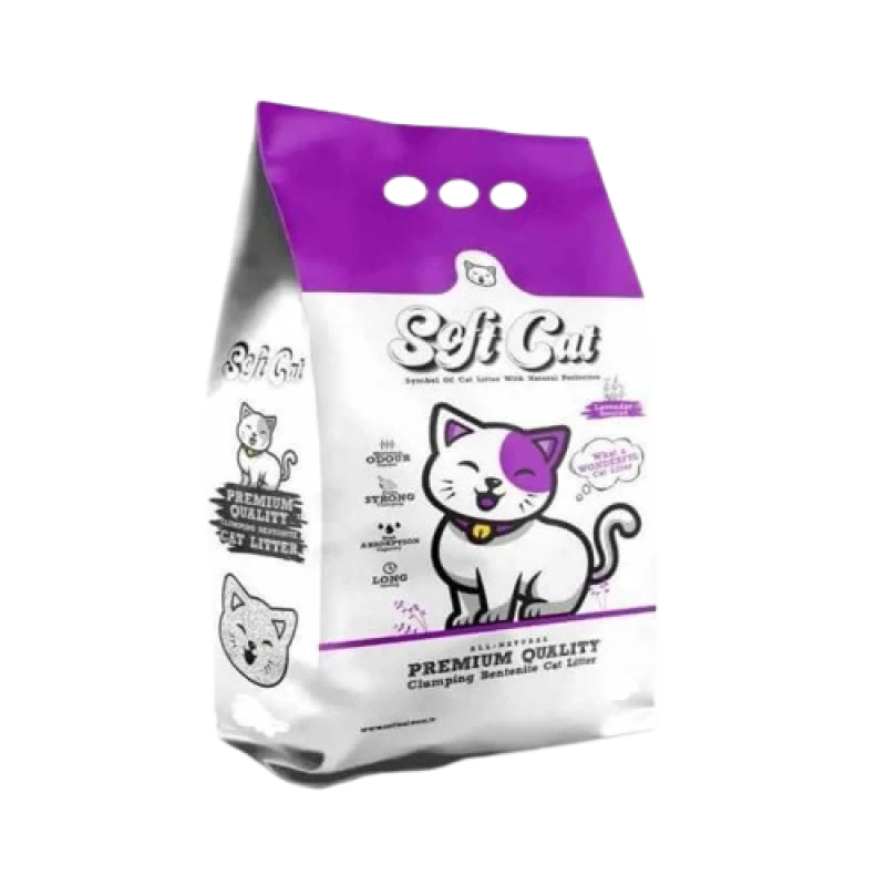 SOFT CAT LAVENDER 10L