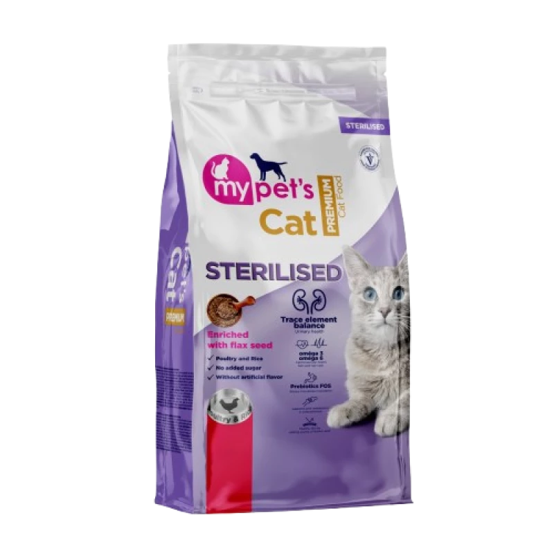 MY PETS STERILISEE POULET 1.5KG