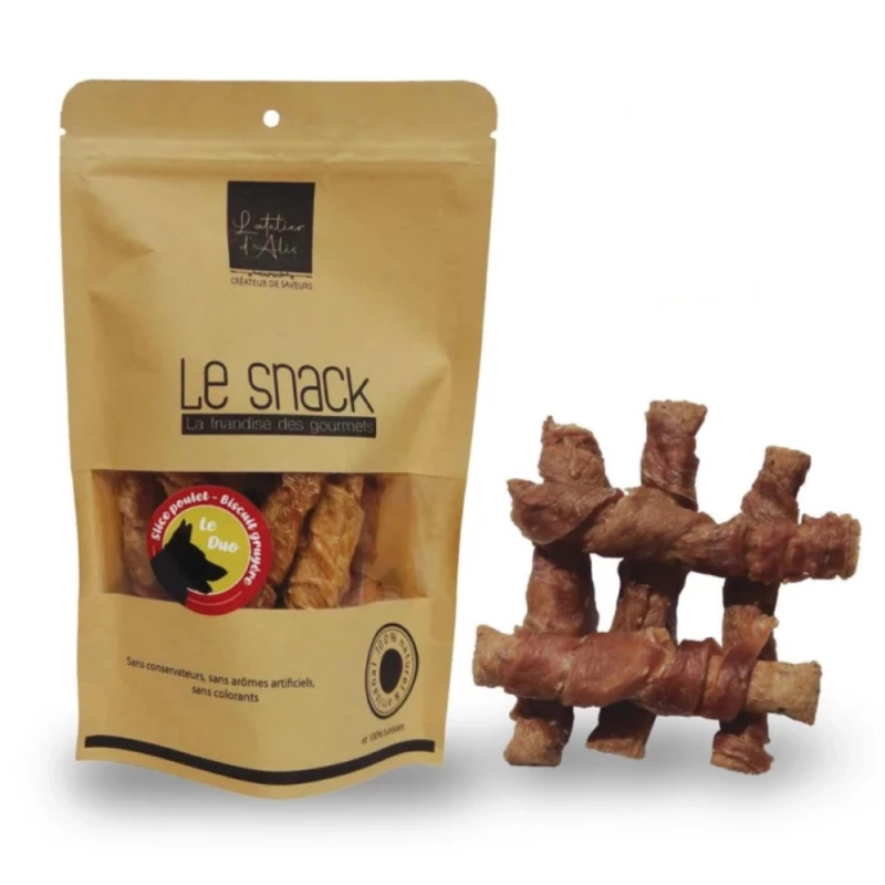 ALIS  DUO 100g - poulet & gruyère