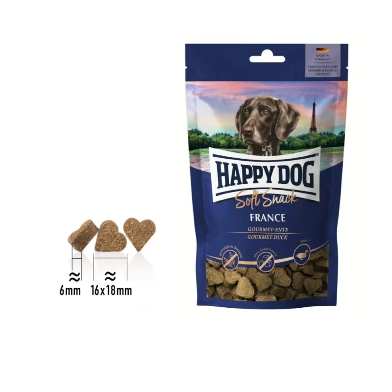 HAPPY DOG Soft Snack FRANCE 100g - canard