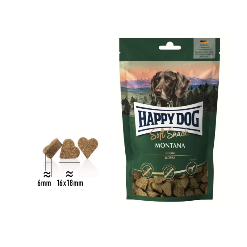 HAPPY DOG Soft Snack MONTANA 100g - chevaline