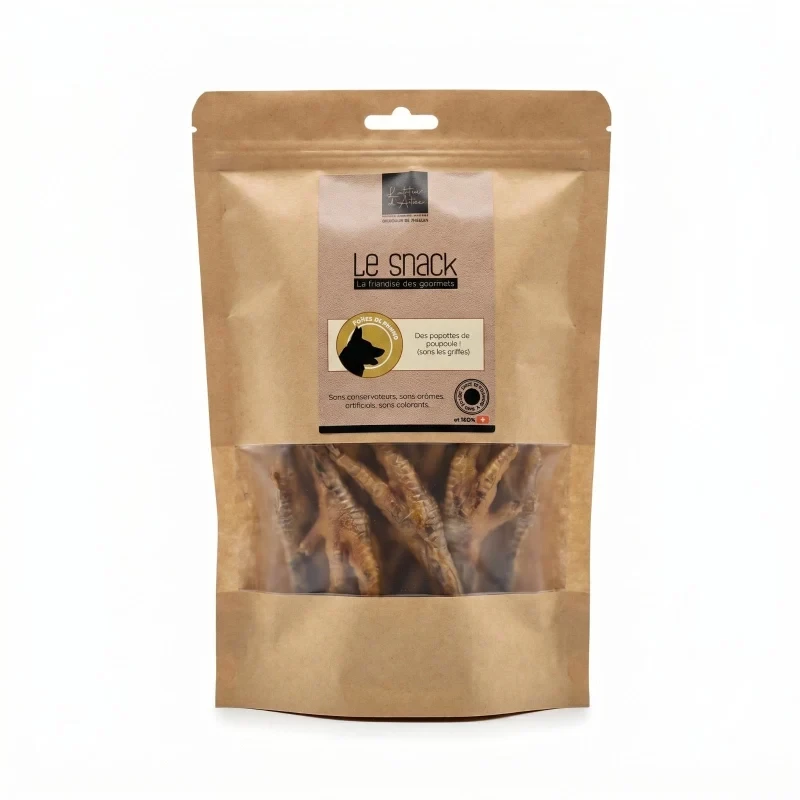 SNACK D'ALIS PATTES DE POULET DEFRIFFES 21 PIECES
